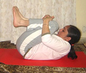 Pavanmuktasana (Wind Releasing Pose)