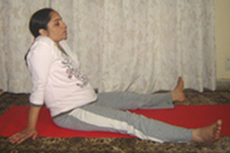 Sitting Pose For Relaxation