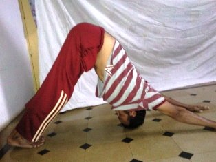 Parvatasana - Mountain Pose